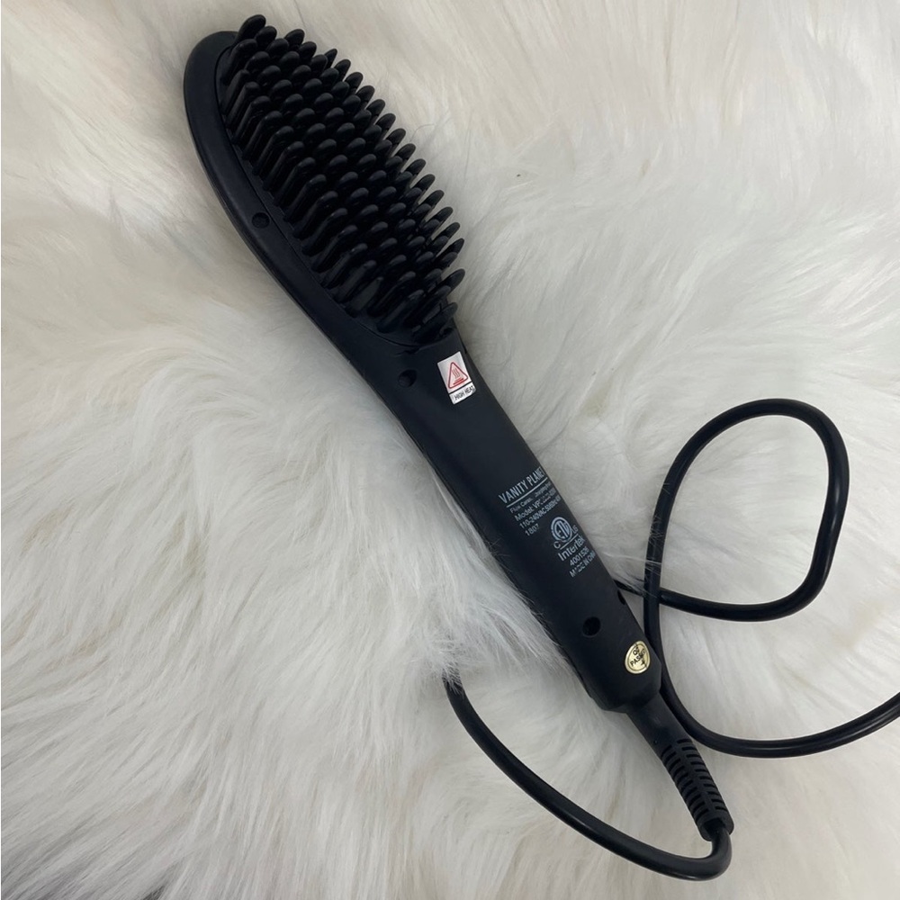 Vanity Planet Hair Brush Flat Iron Hot Tool